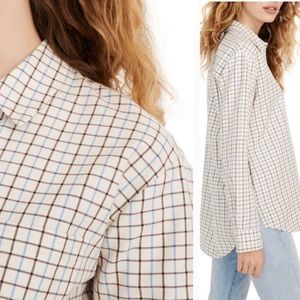 Madewell | Oversized Check Button Down, M
